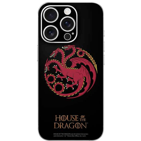 HBO House of the Dragon Red Tararyen Sigil iPhone 16 Pro Skin